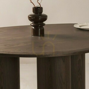 VISPI-bord, 140 cm, mörk valnöt, Nova Nook 3 VISPI-bord, 140 cm, mörk valnöt, Nova Nook small 3