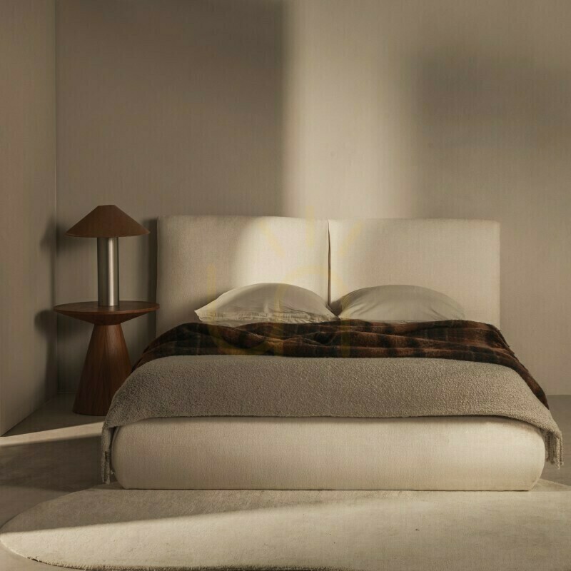 Utsikt UNAR stoppad säng, 160 x 200 cm, med sängram och förvaringsutrymme, beige, Nova Nook UNAR stoppad säng, 160 x 200 cm, med sängram och förvaringsutrymme, beige, Nova Nook