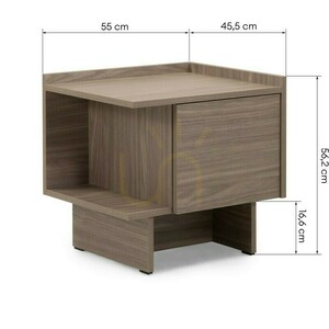 ANSO-nattduksbord, Pearl Oak, Nova Nook small 7