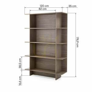 ANSO bokhylla, Nova Nook Pearl Oak 6 ANSO bokhylla, Nova Nook Pearl Oak small 6