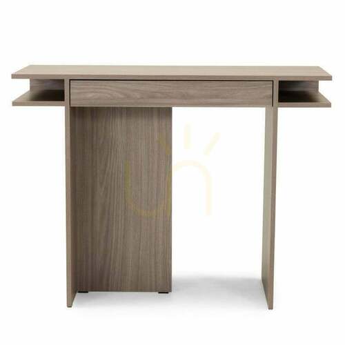 Kontrollera ANSO-skrivbord/konsol med låda, Pearl Oak från Nova Nook