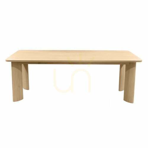 Kontrollera INDO 220 cm matbord, krämvit, Nova Nook