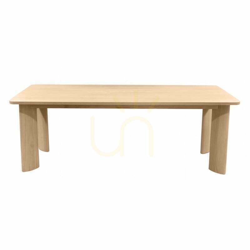 Kontrollera INDO 220 cm matbord, krämvit, Nova Nook INDO 220 cm matbord, krämvit, Nova Nook