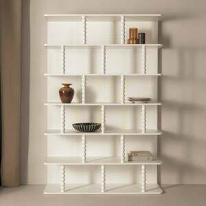 PERLEN hög hylla, vit, med sfäriska Nova Nook-konsoler 2 PERLEN hög hylla, vit, med sfäriska Nova Nook-konsoler small 2