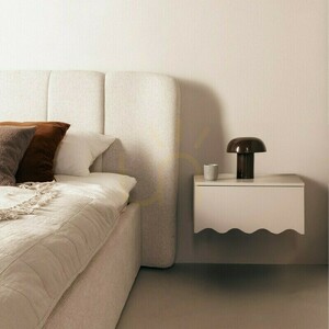 TIM-nattduksbord, cashmere, vågformat Nova Nook small 1