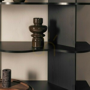 RHIO hög hylla, svart, Wavy Nova Nook small 3