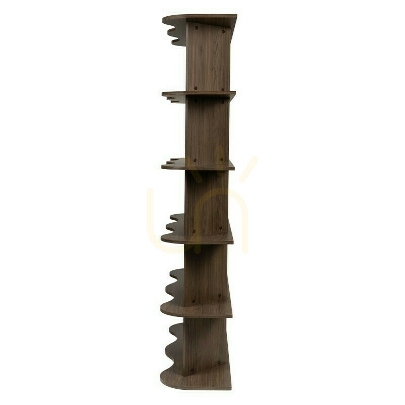 Display RHIO hög hylla, Villa valnöt, Nova Nook Wavy RHIO hög hylla, Villa valnöt, Nova Nook Wavy