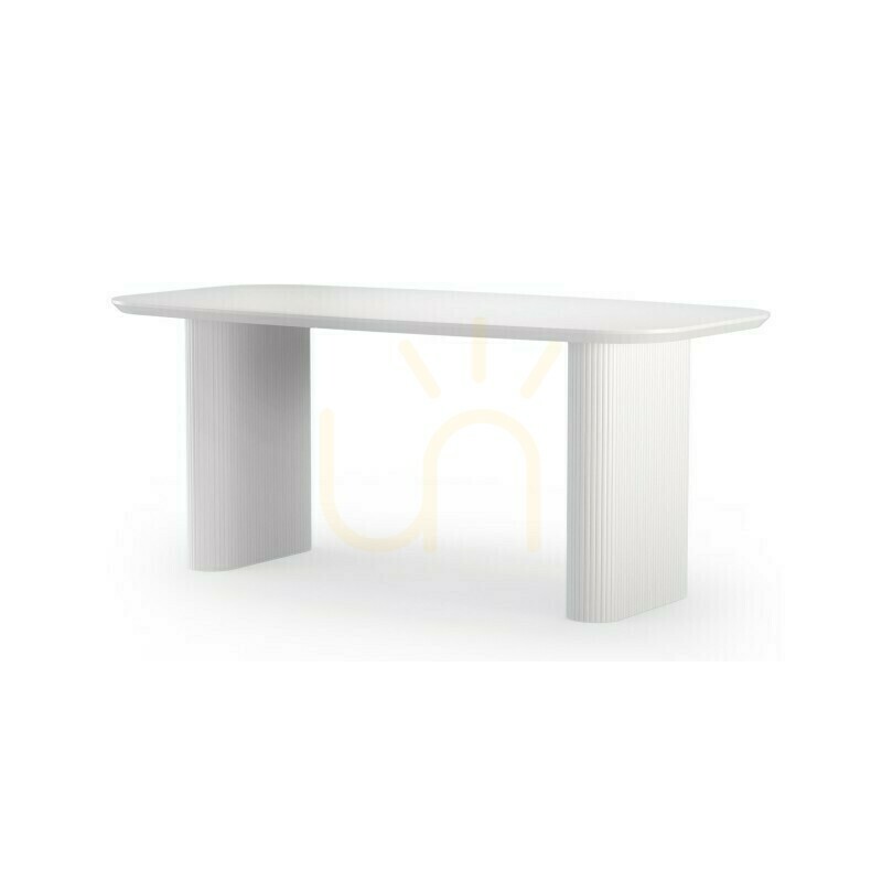 Visa ESILLA matbord, vitt, Nova Nook-ribbor ESILLA matbord, vitt, Nova Nook-ribbor