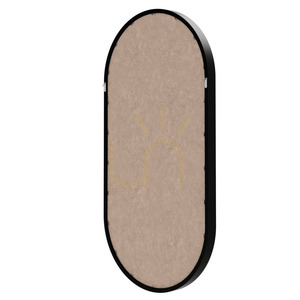 SIMPLE väggspegel i träram, 45 x 90 cm, oval, svart, från Nova Nook 3 SIMPLE väggspegel i träram, 45 x 90 cm, oval, svart, från Nova Nook small 3