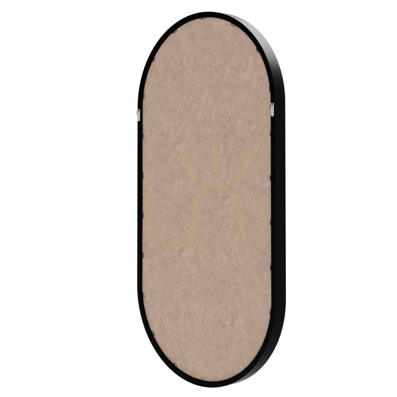 Display SIMPLE väggspegel i träram, 45 x 90 cm, oval, svart, från Nova Nook SIMPLE väggspegel i träram, 45 x 90 cm, oval, svart, från Nova Nook