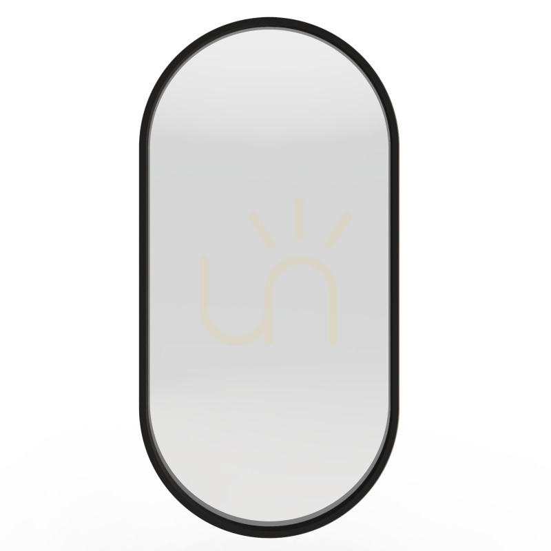 Kontrollera SIMPLE väggspegel i träram, 45 x 90 cm, oval, svart, från Nova Nook SIMPLE väggspegel i träram, 45 x 90 cm, oval, svart, från Nova Nook