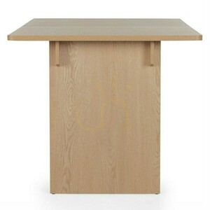 FLLOR utdragbart bord 140–200 cm, Cremona Torro Oak, Nova Nook dekorativt vågmönster small 2