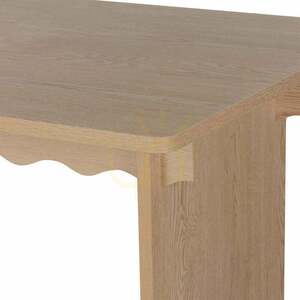 FLLOR utdragbart bord 140–200 cm, Cremona Torro Oak, Nova Nook dekorativt vågmönster small 4