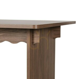 FLLOR utdragbart bord 140–200 cm Lincoln valnöt, dekorativ våg, Nova Nook small 6