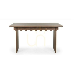 FLLOR utdragbart bord 140–200 cm Lincoln valnöt, dekorativ våg, Nova Nook small 0