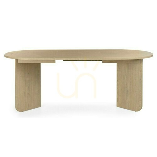 Kontrollera MAUT utdragbart bord 140–200 cm, Cremona Torro ek, Nova Nook oval bordsskiva