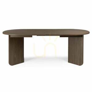 MAUT utdragbart bord, 140–200 cm, Lincoln Walnut, Nova Nook oval bordsskiva 2 MAUT utdragbart bord, 140–200 cm, Lincoln Walnut, Nova Nook oval bordsskiva small 2