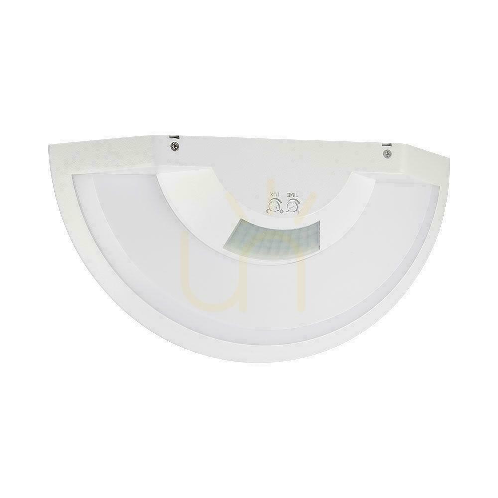 Utsikt V-TAC 10 W LED-taklampa med CREE-chip, rörelsesensor, vit, IP54, VT-81005, 4000 K, 1060 lm, 6 års garanti V-TAC 10 W LED-taklampa med CREE-chip, rörelsesensor, vit, IP54, VT-81005, 4000 K, 1060 lm, 6 års garanti