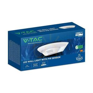 V-TAC 10 W LED-taklampa med CREE-chip, rörelsesensor, vit, IP54, VT-81005, 4000 K, 1060 lm, 6 års garanti 5 V-TAC 10 W LED-taklampa med CREE-chip, rörelsesensor, vit, IP54, VT-81005, 4000 K, 1060 lm, 6 års garanti small 5