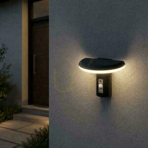 V-TAC 2W LED-trädgårdsvägglampa med solcellsdrift och rörelsesensor, IP54, VT-81018, 3000K, 95 lm, 3 års garanti small 6