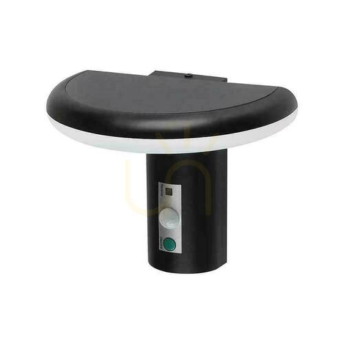 Kontrollera V-TAC 2W LED-trädgårdsvägglampa med solcellsdrift och rörelsesensor, IP54, VT-81018, 3000K, 95 lm, 3 års garanti