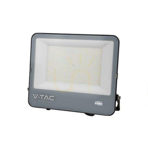 Kontrollera V-TAC CREE CHIP 200 W LED-strålkastare, 185 lm/W, svart, VT-44205, 4000 K, 37 000 lm, 6 års garanti