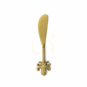 Kniv BAZAR BIZAR i mässing guld 14 cm 0 Kniv BAZAR BIZAR i mässing guld 14 cm small 0