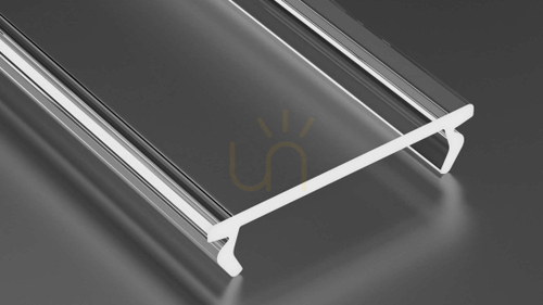 Kontrollera Transparent täcklock för LED-profil LUMINES DOUBLE PC 2.0, 2 m