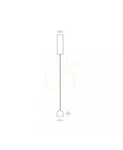 LED-pendellampa 7 W 3000 K dimbar, strukturerad svart, aluminium, Zambelis 25137 small 3