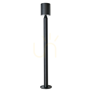 LED-golvbelysning för utomhusbruk, 8 W, 3000 K, sandsvart, IP65, ZAMBELIS small 1