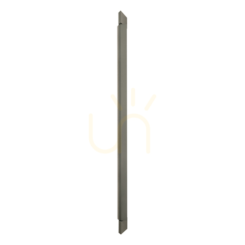 Kontrollera LED-vägglampa för utomhusbruk, 350° vridbar, 36 W, 3000 K, grafitfärgat aluminium, IP54, ZAMBELIS