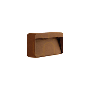 LED-trappbelysning för utomhusbruk, 6 W, 3000 K, aluminiumbrun, IP65, ZAMBELIS small 1