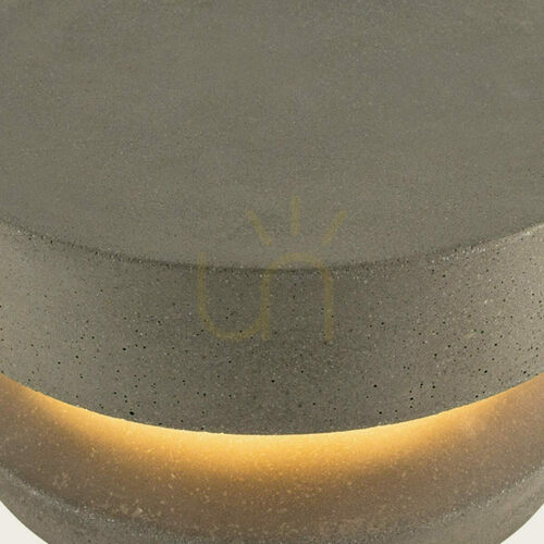 Kontrollera Utomhuslampa med spikfäste – Golv-LED-lampa 7 W, betong och glas, IP65, ZAMBELIS