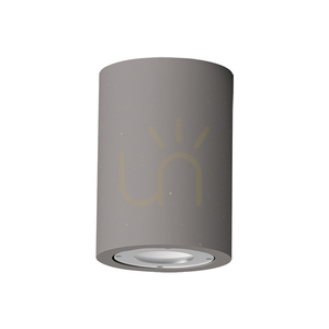 Utomhus-taklampa 1xGU10 LED MAX 9 W Betong – Metall IP54 ZAMBELIS small 1