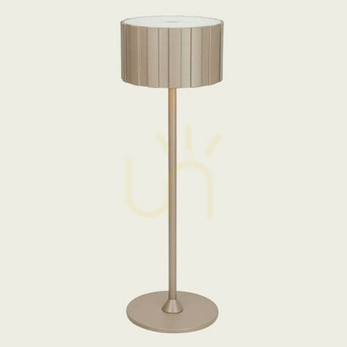Kontrollera Bärbar utomhusbordslampa, LED 2 W, 2700 K–4000 K–6500 K, Sandy Milk TEA, IP44, ZAMBELIS
