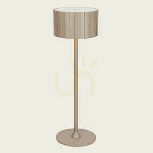 Bärbar utomhusbordslampa, LED 2 W, 2700 K–4000 K–6500 K, Sandy Milk TEA, IP44, ZAMBELIS small 0
