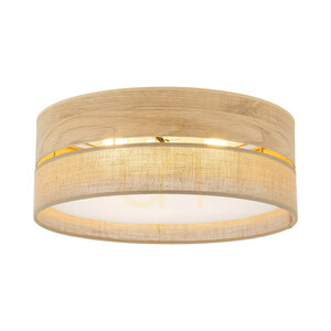 Dorma Wood Juta taklampa 45 cm 4xE27 small 5