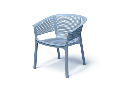 Kontrollera FNEK767 Nexo Garden fåtölj – Denimblå från FERNE