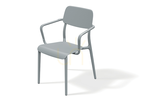 Kontrollera FRIK658 Rimo trädgårdsstol med armstöd – Agate Gray från FERNE