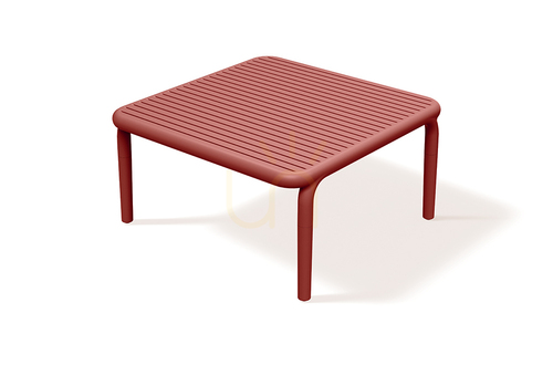 Kontrollera Brene FBRS884 trädgårdsbord – rött retro FERNE