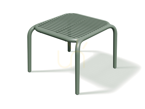 Kontrollera FERNE Brene FBRS554 sidobord för trädgård, verde grön, 54,5 × 53,5 × 41,5 cm, plast