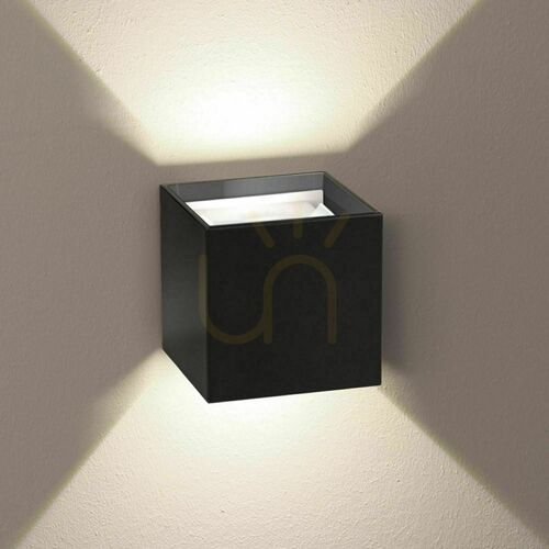 Kontrollera Taklock s.luce Ixa fyrkantigt vit metall 10 cm