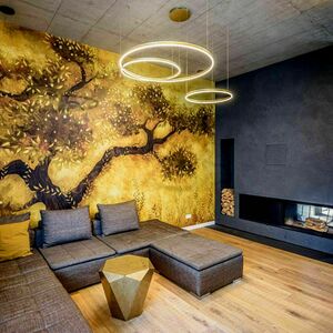 Pendellampa s.luce Ring LED silver Ø100 cm small 8