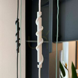 Kabelkortare s.luce Modular vit metall 20 cm small 1