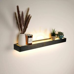 Plafond s.luce Cusa LED svart 105 cm rektangulär 3000 K 900 lm small 0