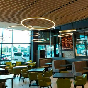 Pendellampa s.luce Ring LED silver Ø120 cm dimbar small 0