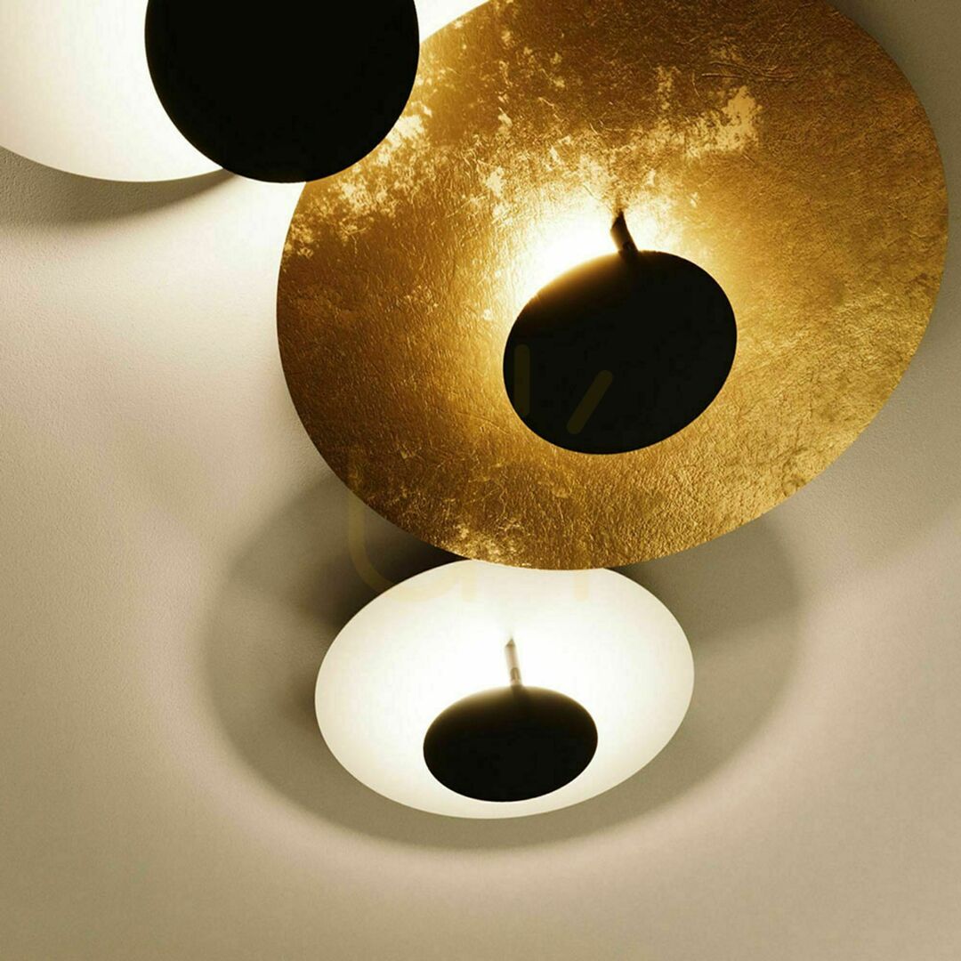 Utsikt Plafond s.luce Plate LED 30 cm vit metall rund dimbar 3000 K Plafond s.luce Plate LED 30 cm vit metall rund dimbar 3000 K