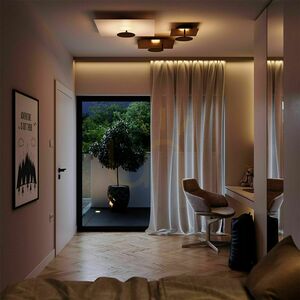 Plafond s.luce Plate LED 30 cm vit metall rund dimbar 3000 K 3 Plafond s.luce Plate LED 30 cm vit metall rund dimbar 3000 K small 3