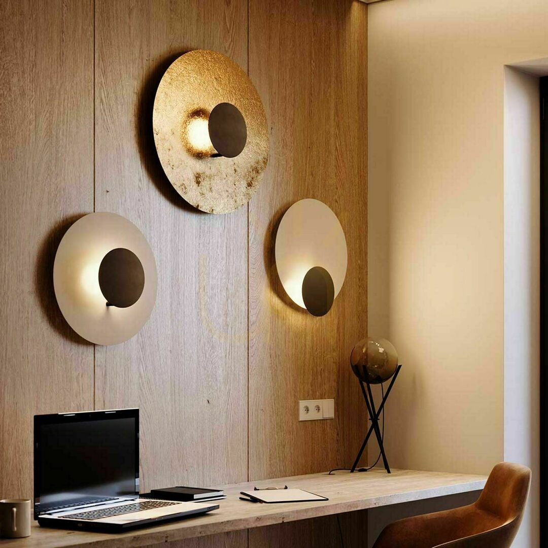 Förhandsvisning Plafond s.luce Plate LED 30 cm vit metall rund dimbar 3000 K Plafond s.luce Plate LED 30 cm vit metall rund dimbar 3000 K
