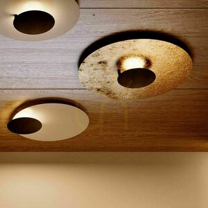 s.luce Plate LED tak- och vägglampa Ø 30 cm guld 3000 K 20 W dimbar small 4